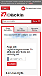Mobile Screenshot of dackia.se